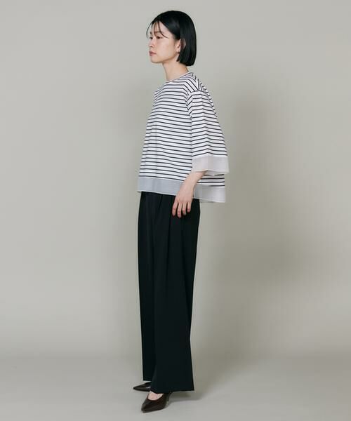 I.T.'S. international / イッツインターナショナル Tシャツ | シアードッキングプルオーバー | 詳細4