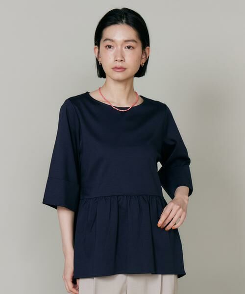 I.T.'S. international / イッツインターナショナル Tシャツ | ペプラムギャザープルオーバー | 詳細12