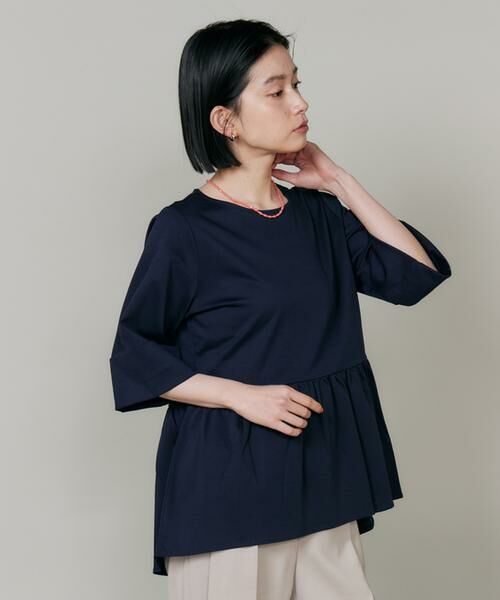 I.T.'S. international / イッツインターナショナル Tシャツ | ペプラムギャザープルオーバー | 詳細13