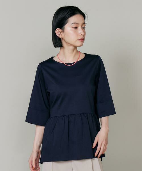 I.T.'S. international / イッツインターナショナル Tシャツ | ペプラムギャザープルオーバー | 詳細2