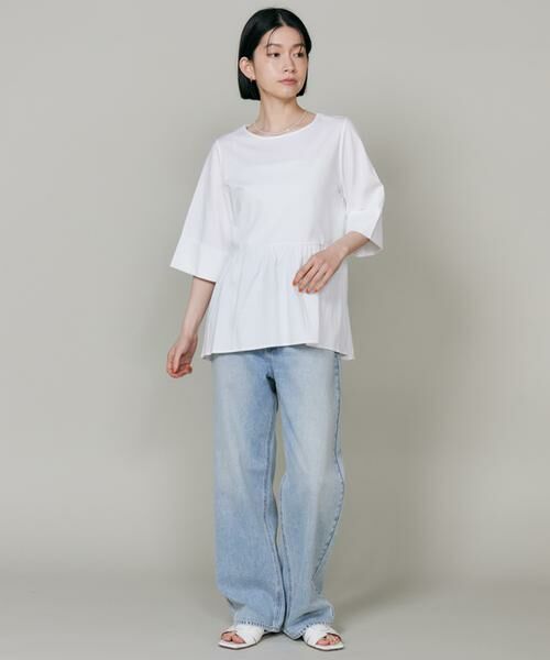 I.T.'S. international / イッツインターナショナル Tシャツ | ペプラムギャザープルオーバー | 詳細3