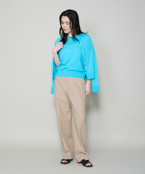 I.T.'S. international / イッツインターナショナル カーディガン・ボレロ | クルーネックカーディガン《ガスコットン》 | 詳細11