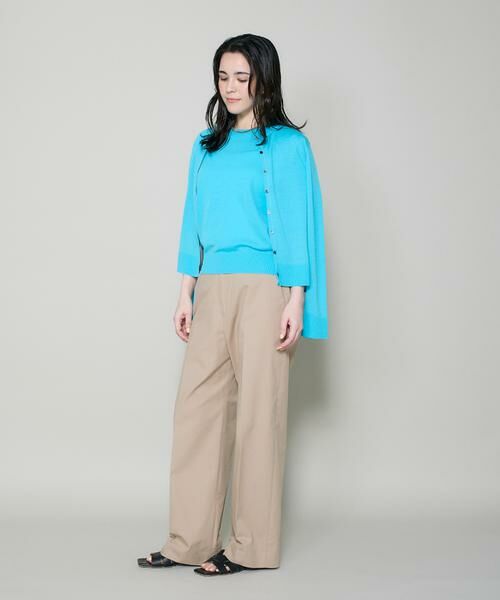 I.T.'S. international / イッツインターナショナル カーディガン・ボレロ | クルーネックカーディガン《ガスコットン》 | 詳細12