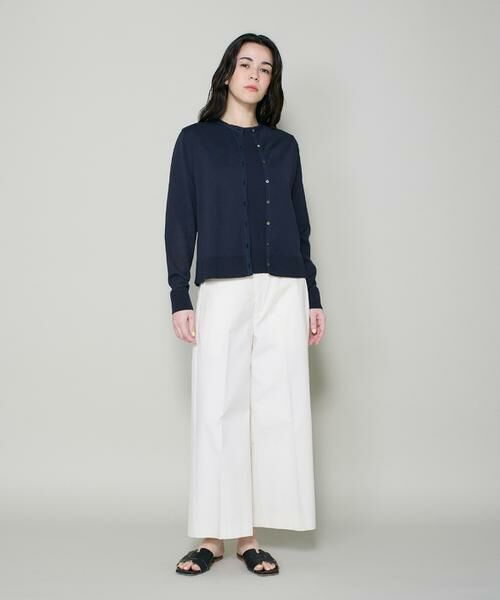 I.T.'S. international / イッツインターナショナル カーディガン・ボレロ | クルーネックカーディガン《ガスコットン》 | 詳細14