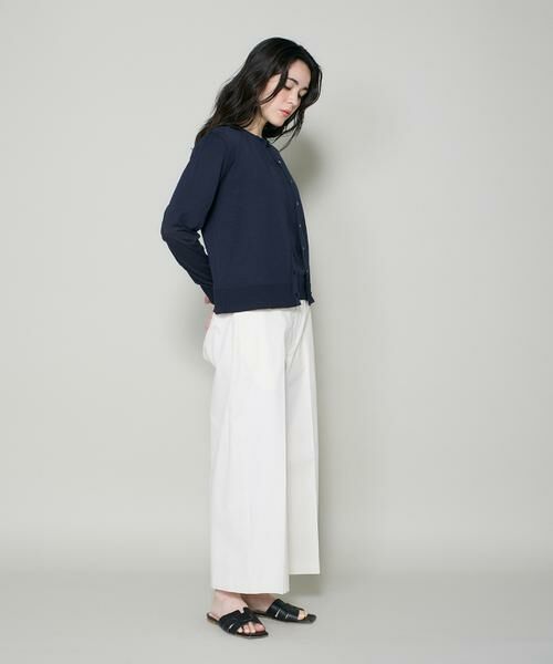 I.T.'S. international / イッツインターナショナル カーディガン・ボレロ | クルーネックカーディガン《ガスコットン》 | 詳細15