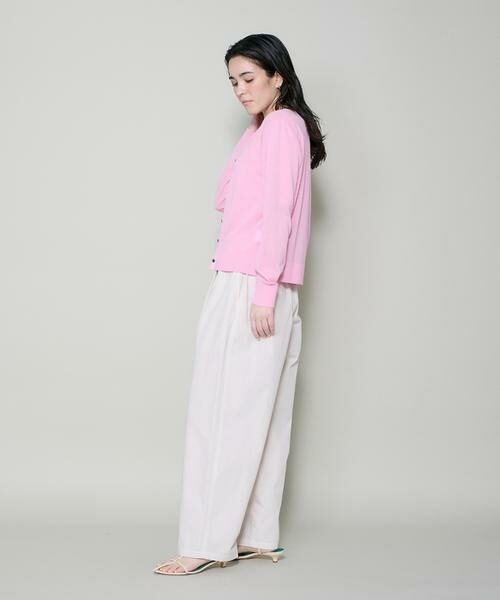 I.T.'S. international / イッツインターナショナル カーディガン・ボレロ | クルーネックカーディガン《ガスコットン》 | 詳細5