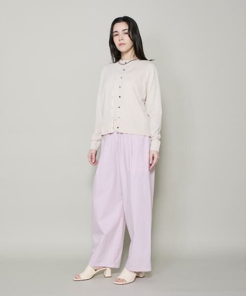 I.T.'S. international / イッツインターナショナル カーディガン・ボレロ | クルーネックカーディガン《ガスコットン》 | 詳細8