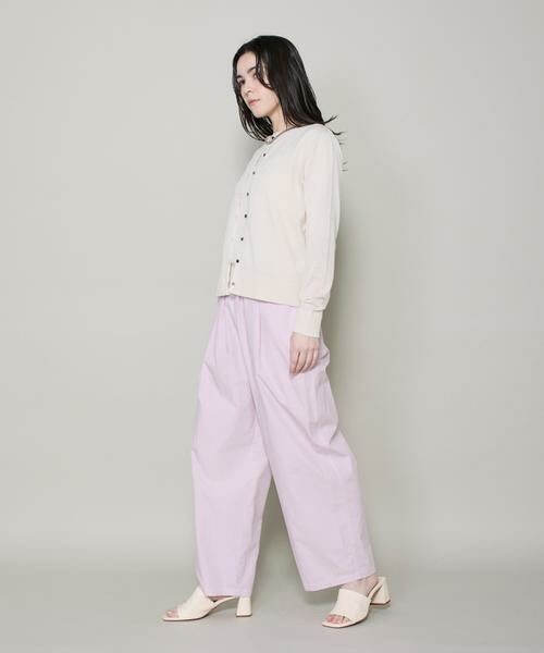 I.T.'S. international / イッツインターナショナル カーディガン・ボレロ | クルーネックカーディガン《ガスコットン》 | 詳細9