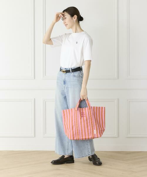 I.T.'S. international / イッツインターナショナル トートバッグ | ストライプファブリックトートバッグ《beej》 | 詳細5