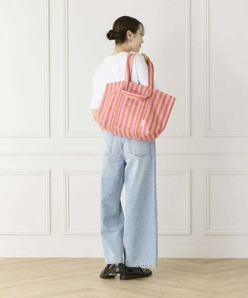 I.T.'S. international / イッツインターナショナル トートバッグ | ストライプファブリックトートバッグ《beej》 | 詳細6