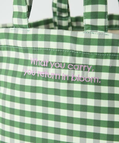 I.T.'S. international / イッツインターナショナル トートバッグ | ギンガムチェックトートバッグ《beej》 | 詳細11