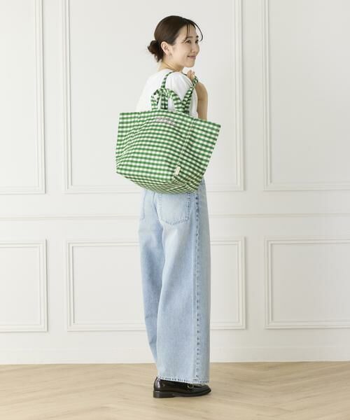 I.T.'S. international / イッツインターナショナル トートバッグ | ギンガムチェックトートバッグ《beej》 | 詳細6