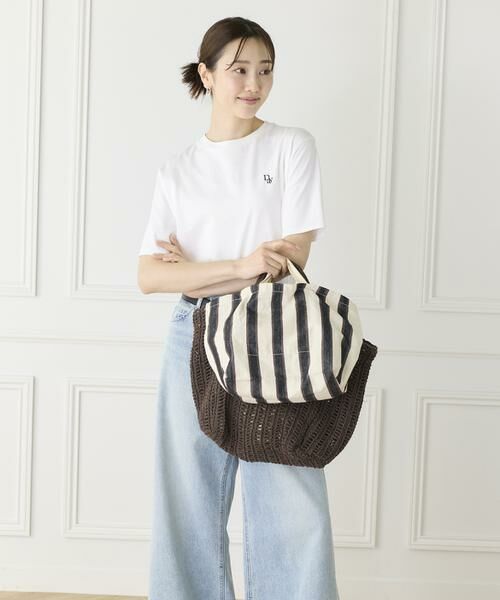 I.T.'S. international / イッツインターナショナル ハンドバッグ | コットンネットバッグ《beej》 | 詳細1