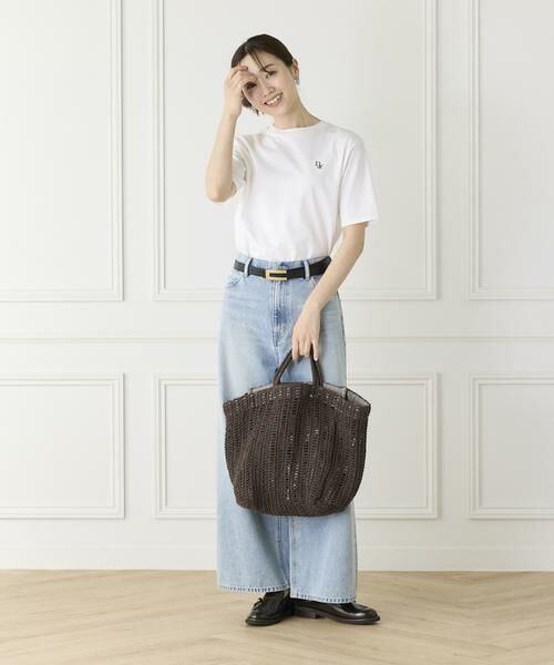 I.T.'S. international / イッツインターナショナル ハンドバッグ | コットンネットバッグ《beej》 | 詳細5