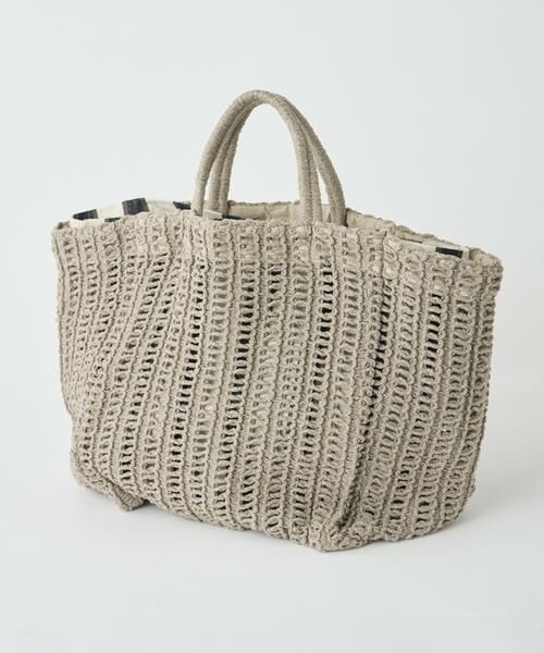 I.T.'S. international / イッツインターナショナル ハンドバッグ | コットンネットバッグ《beej》 | 詳細6