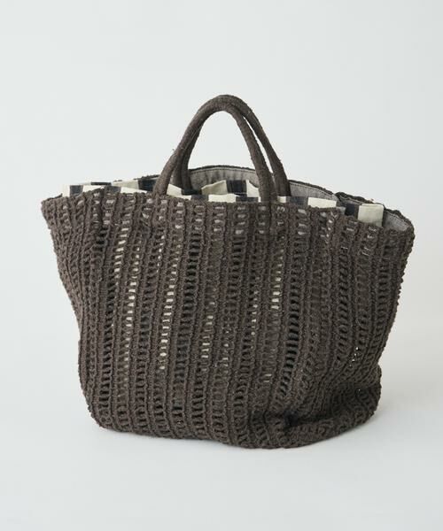 I.T.'S. international / イッツインターナショナル ハンドバッグ | コットンネットバッグ《beej》 | 詳細7