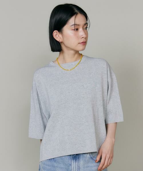 I.T.'S. international / イッツインターナショナル ニット・セーター | ボクシーニットTEE | 詳細6