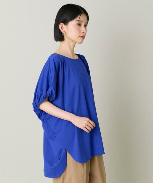 I.T.'S. international / イッツインターナショナル Tシャツ | ギャザー袖カットプルオーバー | 詳細9