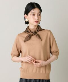 I.T.'S. international / イッツインターナショナル ニット・セーター | スカーフ付きニットプルオーバー