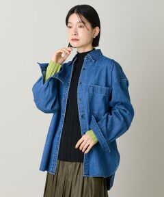 I.T.'S. international / イッツインターナショナル シャツ・ブラウス | オーバーサイズデニムシャツ｜ダメージで魅せる旬顔デニムシャツ