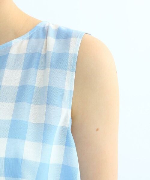 セール ウォッシャブル ビッグギンガムチェックデザインワンピース ミニ丈 ひざ丈ワンピース Jet Newyork ジェット ニューヨーク ファッション通販 タカシマヤファッションスクエア