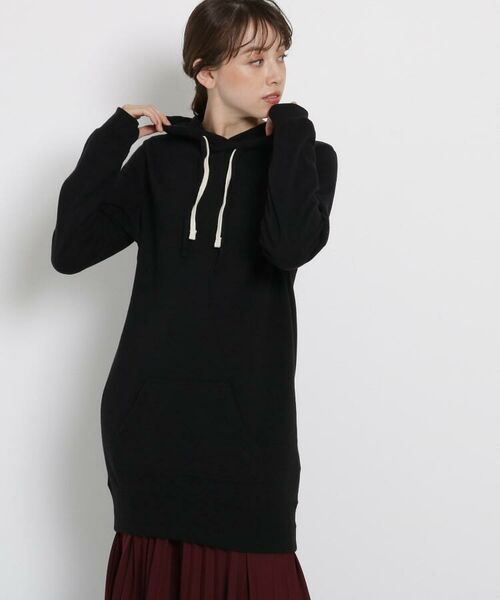 洗える 裏起毛フードパーカーワンピース ミニ丈 ひざ丈ワンピース Jet ジェット ファッション通販 タカシマヤファッションスクエア