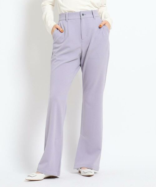 セール ウォッシャブル ストレッチ裾スリットフレアパンツ その他パンツ Jet ジェット ファッション通販 タカシマヤファッションスクエア