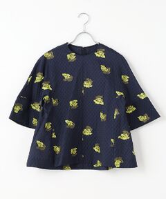 J-FACTORY / ジェイファクトリー シャツ・ブラウス | ミモザジャカードドルマンブラウス