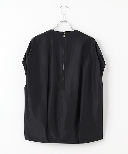 J-FACTORY / ジェイファクトリー シャツ・ブラウス | 綿シルク平織りギャザーブラウス | 詳細1