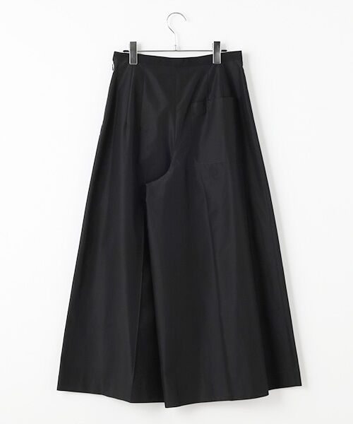 J-FACTORY / ジェイファクトリー スラックス・ドレスパンツ | 綿シルク平織りフレアーパンツ | 詳細1