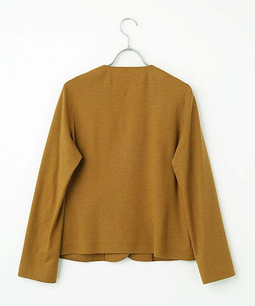 J-FACTORY / ジェイファクトリー ノーカラージャケット | クルーネックジャケット | 詳細3