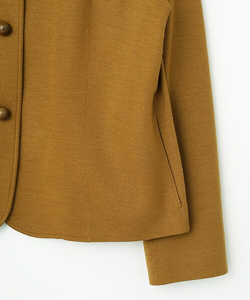 J-FACTORY / ジェイファクトリー ノーカラージャケット | クルーネックジャケット | 詳細5