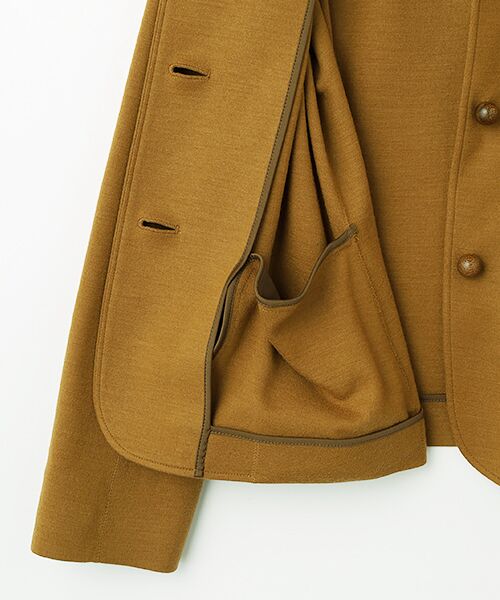 J-FACTORY / ジェイファクトリー ノーカラージャケット | クルーネックジャケット | 詳細6