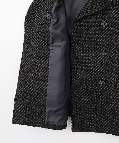 J-FACTORY / ジェイファクトリー ピーコート | ツイードコート | 詳細5