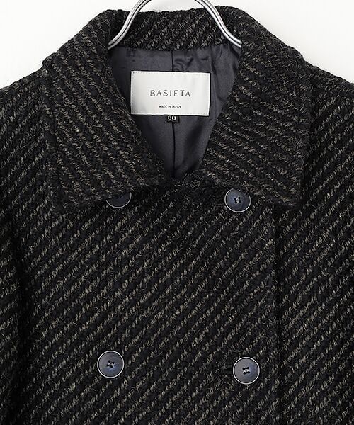 J-FACTORY / ジェイファクトリー ピーコート | ツイードコート | 詳細7