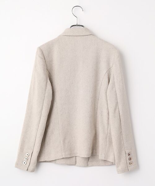 J-FACTORY / ジェイファクトリー テーラードジャケット | かのこ編みニットジャケット | 詳細2