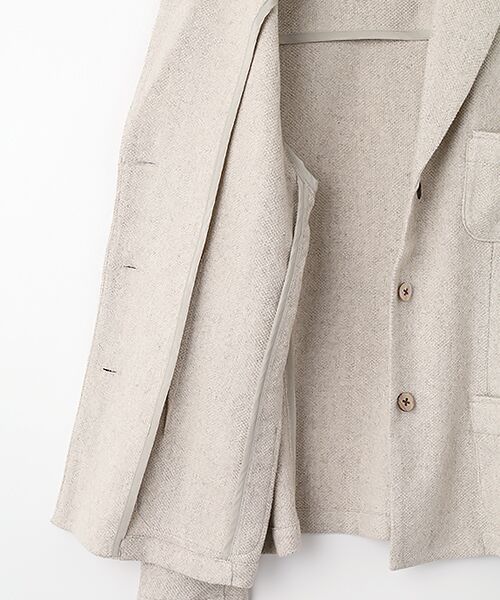 J-FACTORY / ジェイファクトリー テーラードジャケット | かのこ編みニットジャケット | 詳細5