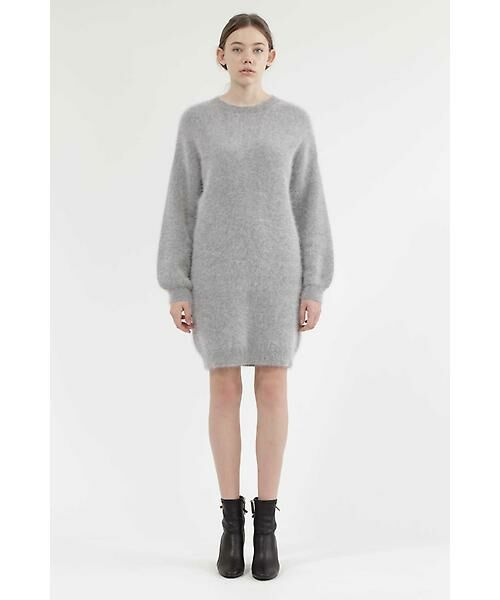 王女 識字 高潔な アンゴラ ニット ワンピース Disiac Shop Jp