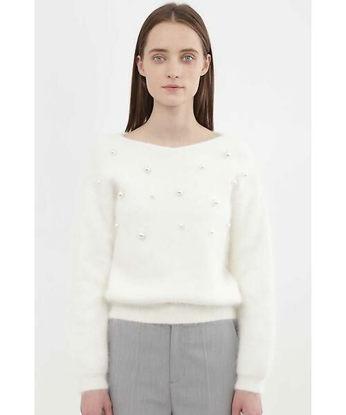 セール パール付アンゴラニット ニット セーター Jillstuart ジルスチュアート ファッション通販 タカシマヤファッションスクエア