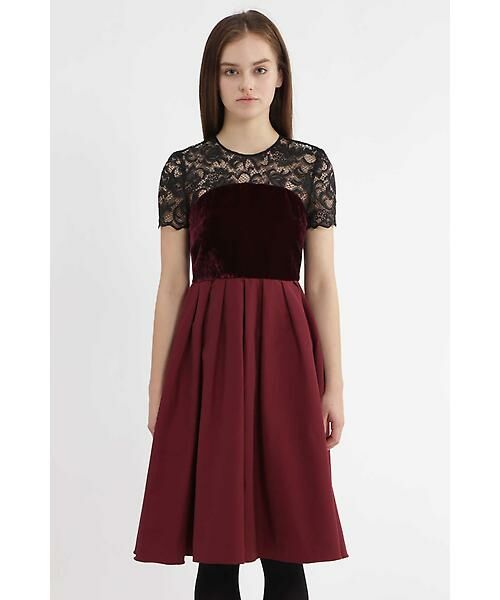 セール ロシェルレース切替えドレス ワンピース Jillstuart ジルスチュアート ファッション通販 タカシマヤファッションスクエア