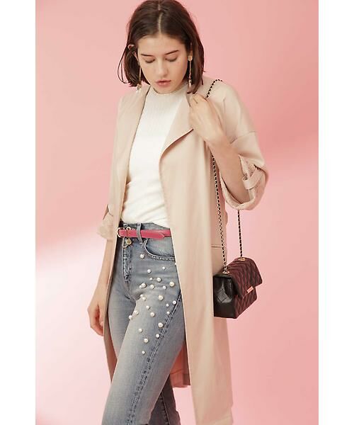 セール フランシスパール付きデニムパンツ パンツ Jillstuart ジルスチュアート ファッション通販 タカシマヤファッションスクエア