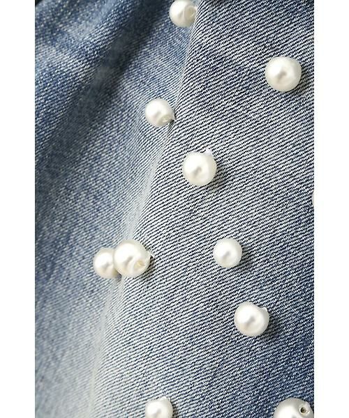 セール フランシスパール付きデニムパンツ パンツ Jillstuart ジルスチュアート ファッション通販 タカシマヤファッションスクエア