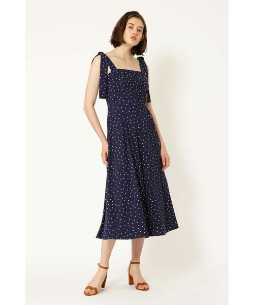 (JILLSTUART) ジルスチュアート カフィドットサロペット◆/