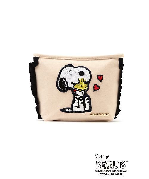 セール Peanuts Jillstuart Snoopy ハート刺繍ポーチ バッグ Jillstuart ジルスチュアート ファッション通販 タカシマヤファッションスクエア