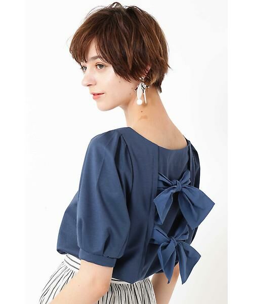 セール ボウバックリボンカットソー カットソー Jillstuart ジルスチュアート ファッション通販 タカシマヤファッションスクエア
