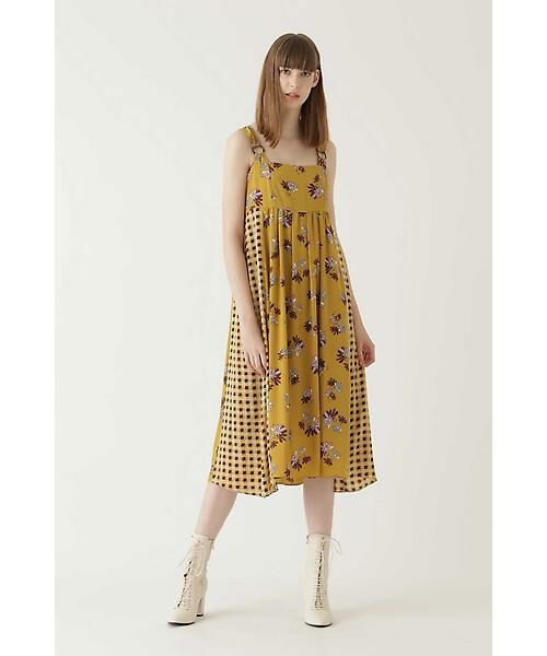セール フラワーチェックドッキングキャミワンピース ワンピース Jillstuart ジルスチュアート ファッション通販 タカシマヤファッションスクエア