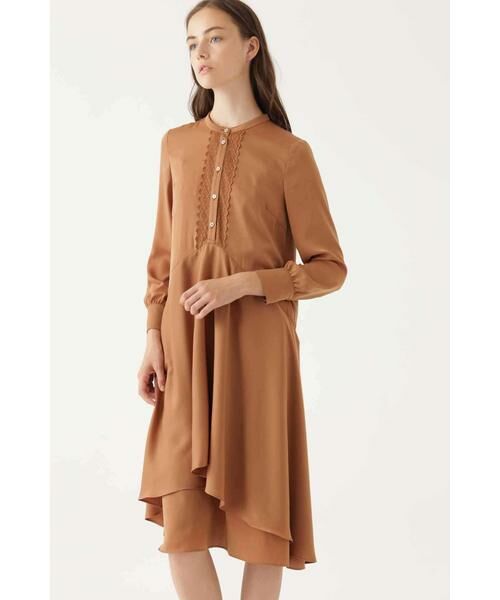 セール More11月号掲載 ロイススタンドカラーワンピース ワンピース Jillstuart ジルスチュアート ファッション通販 タカシマヤファッションスクエア