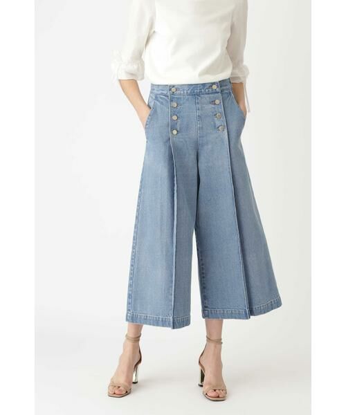 セール アレクサマリン風ワイドパンツ パンツ Jillstuart ジルスチュアート ファッション通販 タカシマヤファッションスクエア