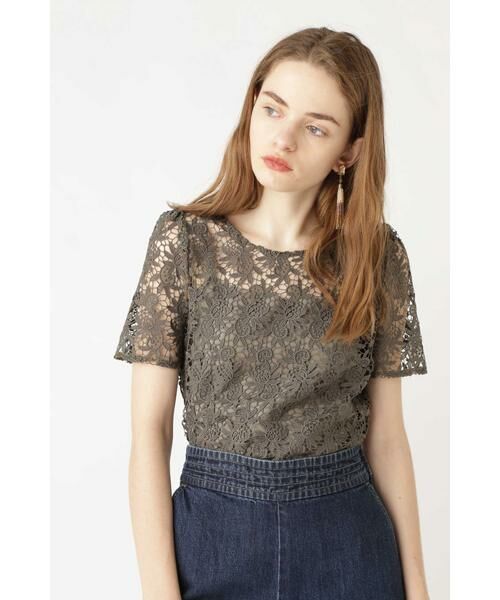 セール ソフィアレース半袖ブラウス シャツ ブラウス Jillstuart ジルスチュアート ファッション通販 タカシマヤファッションスクエア