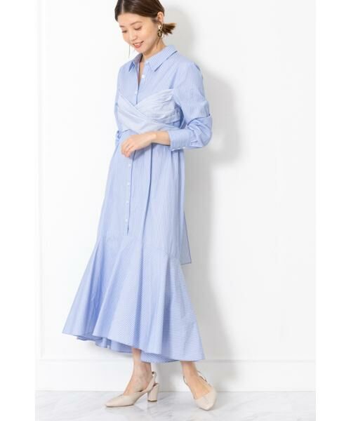 セール イブストライプシャツワンピース ワンピース Jillstuart ジルスチュアート ファッション通販 タカシマヤファッションスクエア